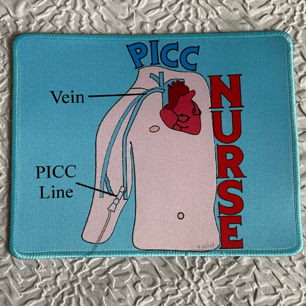PICC Nurse Mouse Pad